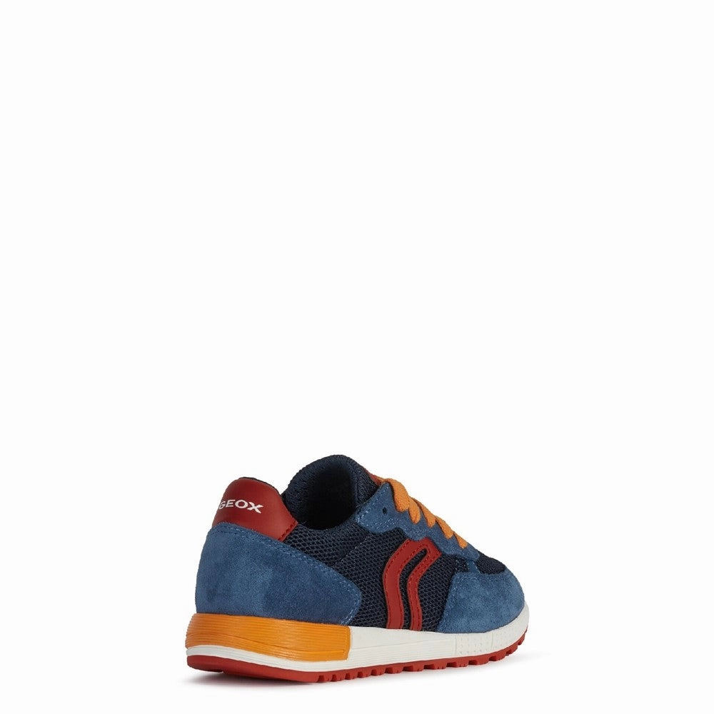 Campus Run Geox J Alben Boy D Lace Up Junior Trainer