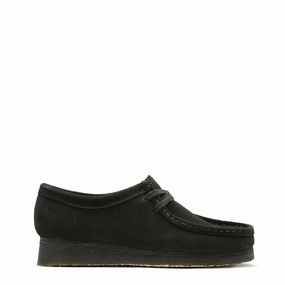 Sand Step Anti Slip Clarks Originals Womens Wallabee Shoes Black Suede