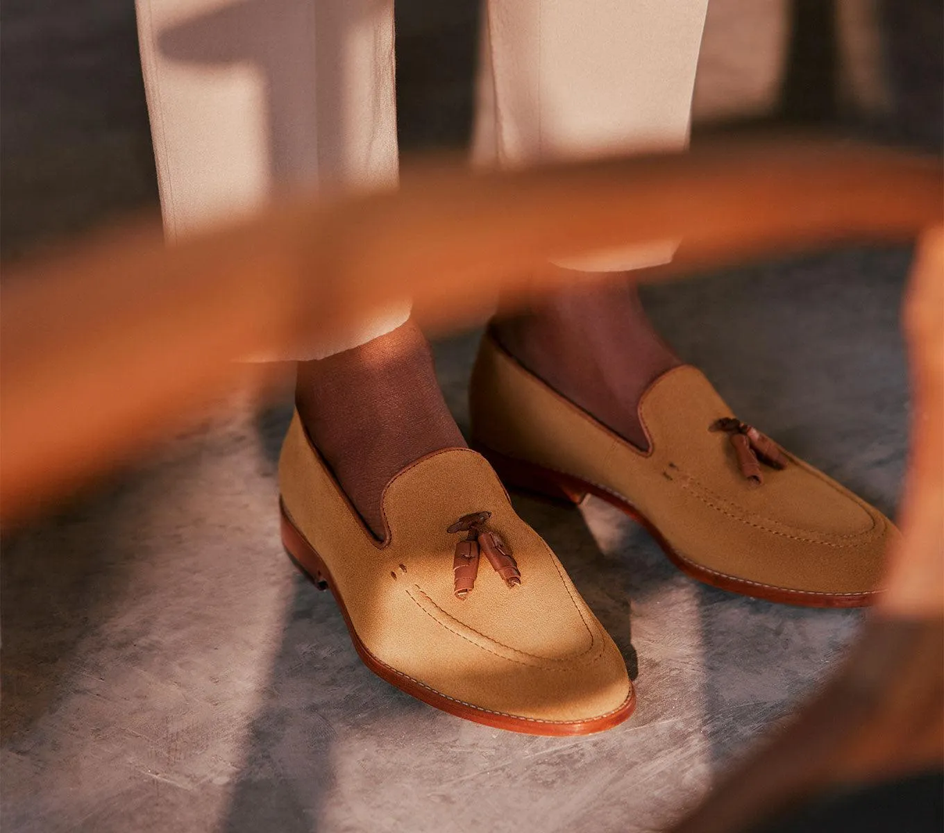 Asics Neutral Walking Shoes LOAFER SUEDE