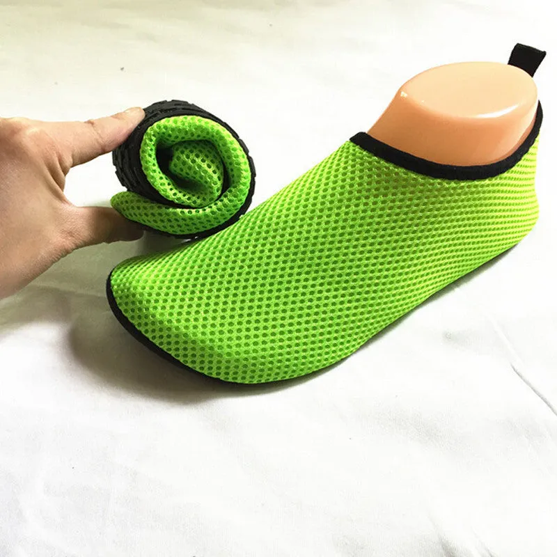 Women Men Flats Sandals Shoes Skid Swimming Shoe For Unisex Summer Beach Shoes Comfort Breathable Flat Mesh Men Shoes Asics Volleyball Shoes Paris