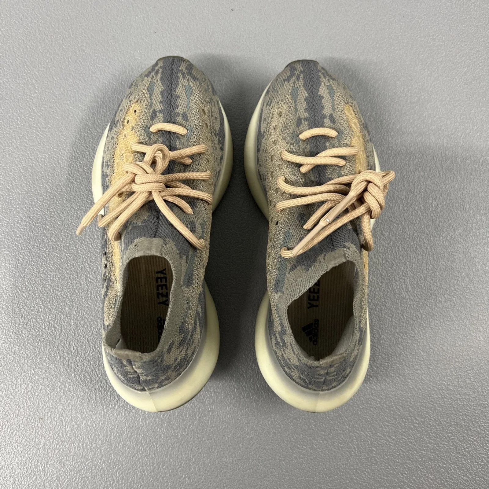 Adidas Vegan Shoes Size 5.5 Mens or 7 Wmns- Adidas Yeezy Boost 380 Mist Non-Reflective