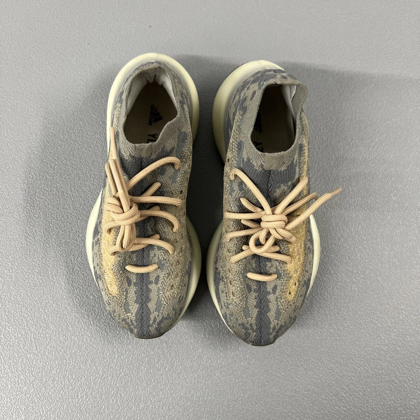 Adidas Shoes Martial Arts Size 5.5 Mens or 7 Wmns- Adidas Yeezy Boost 380 Mist Non-Reflective