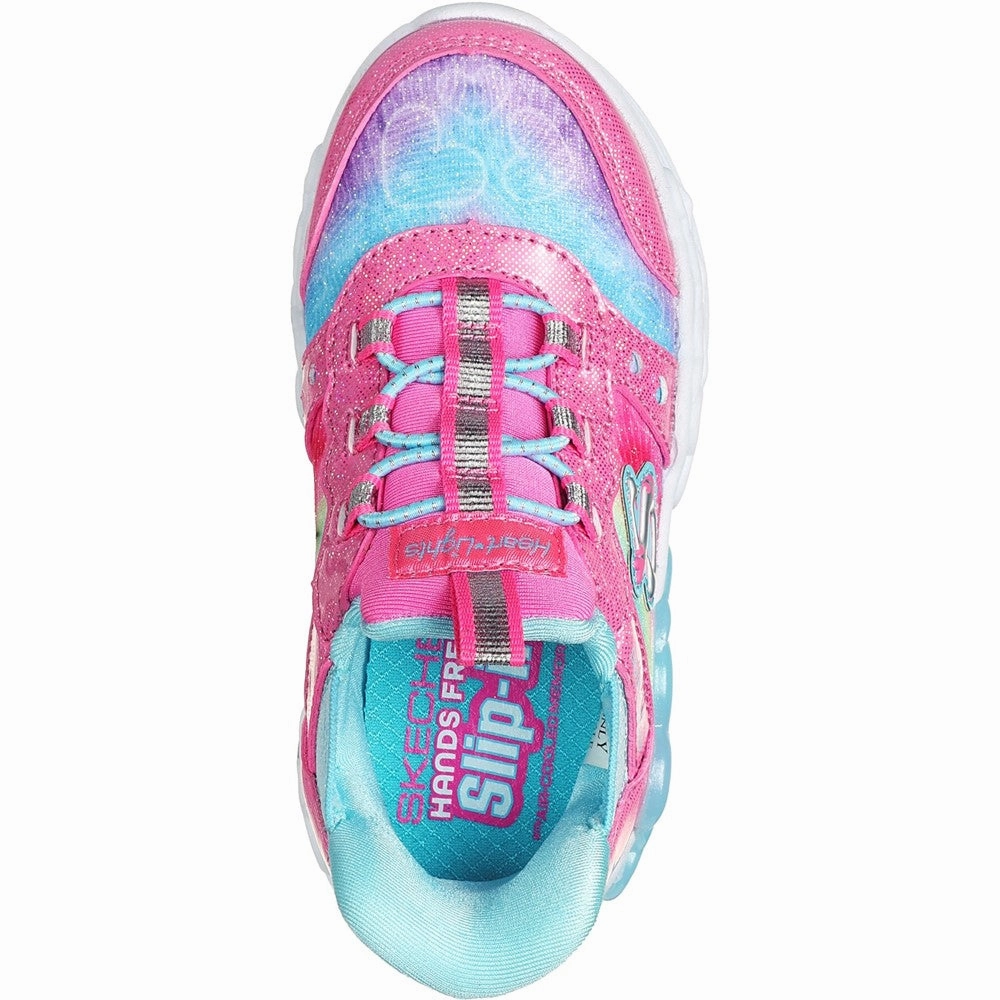 Urban Pace Grip Sole Skechers Skechers Slip-ins: Infinite Heart Lights Trainers