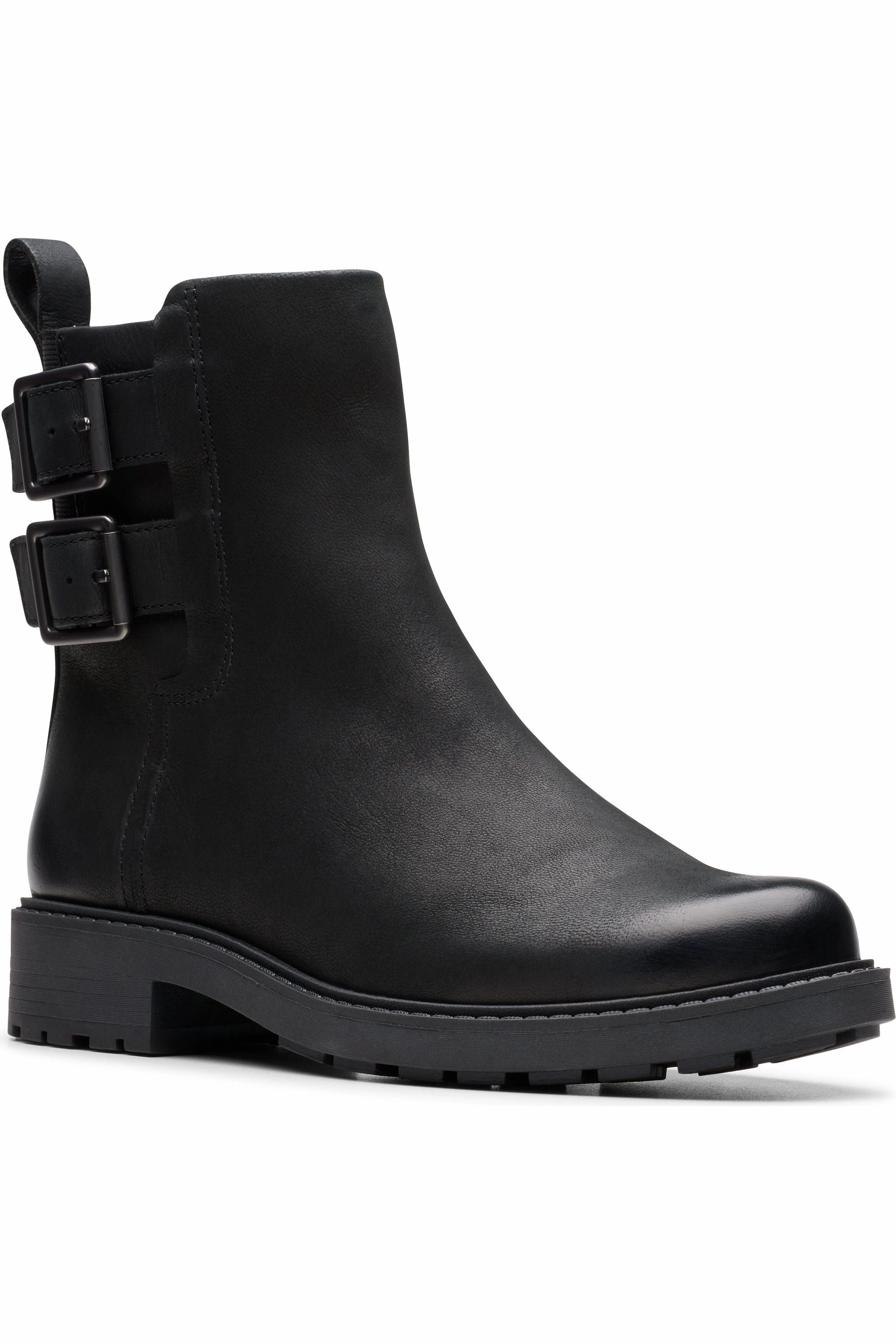 Market Walk On-Trend Design Clarks Orinoco2 Bay in Black Leather