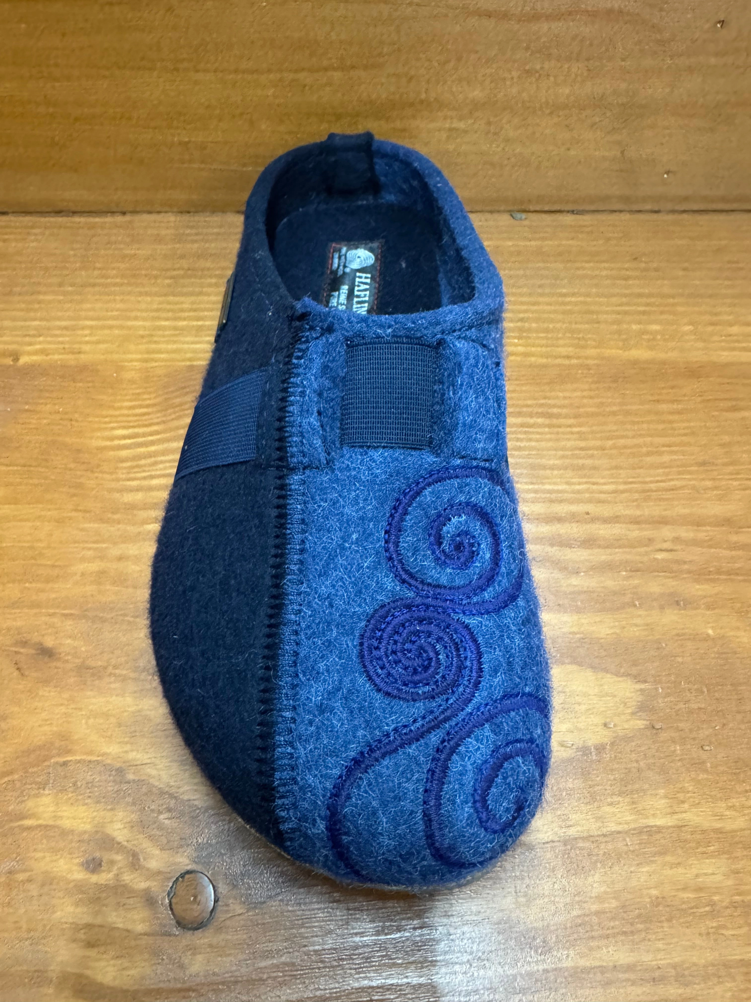 Haflinger Magic Navy/Denim 741013-555 Easy Motion