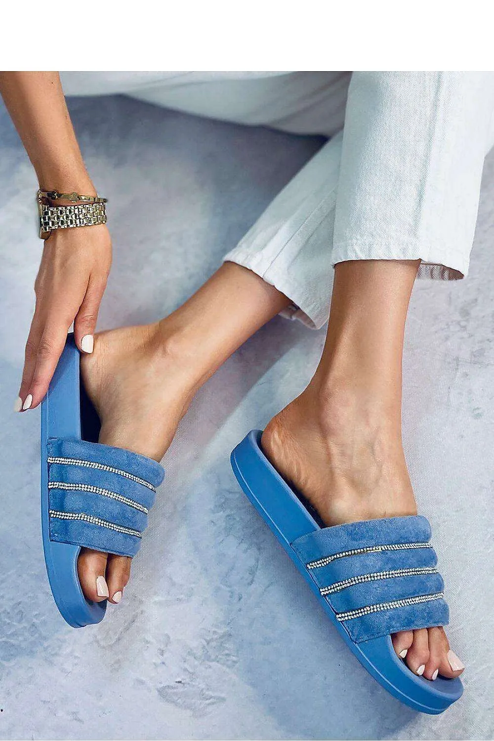 Elegant Eco-Friendly Women's Flip-Flops - Model 177635 Pool Slides Shoes