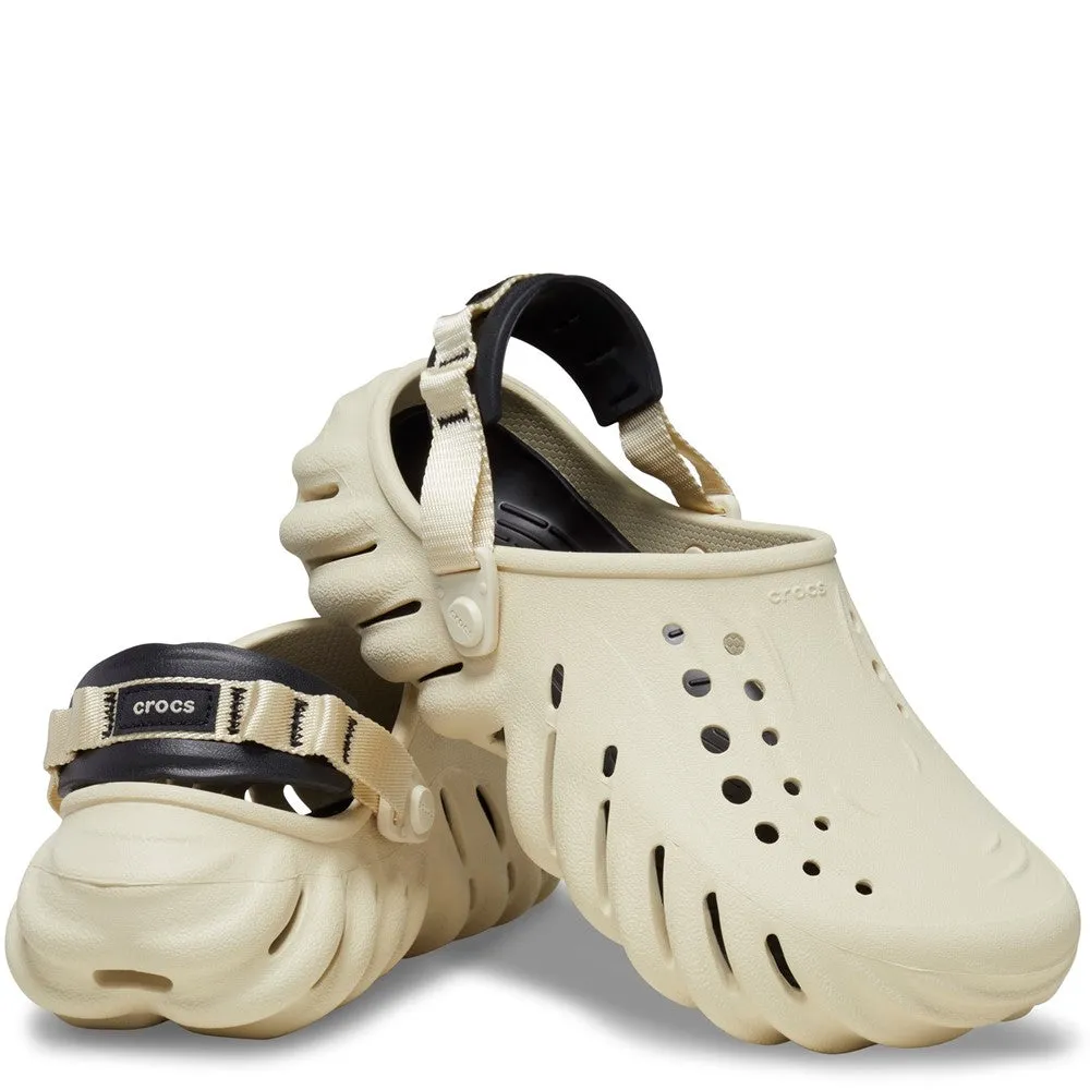 Crocs Unisex Echo Clog Sporty Flats Multi Shade