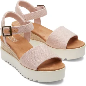 Comfy Open-toe Shoes TOMS Diana Wedge