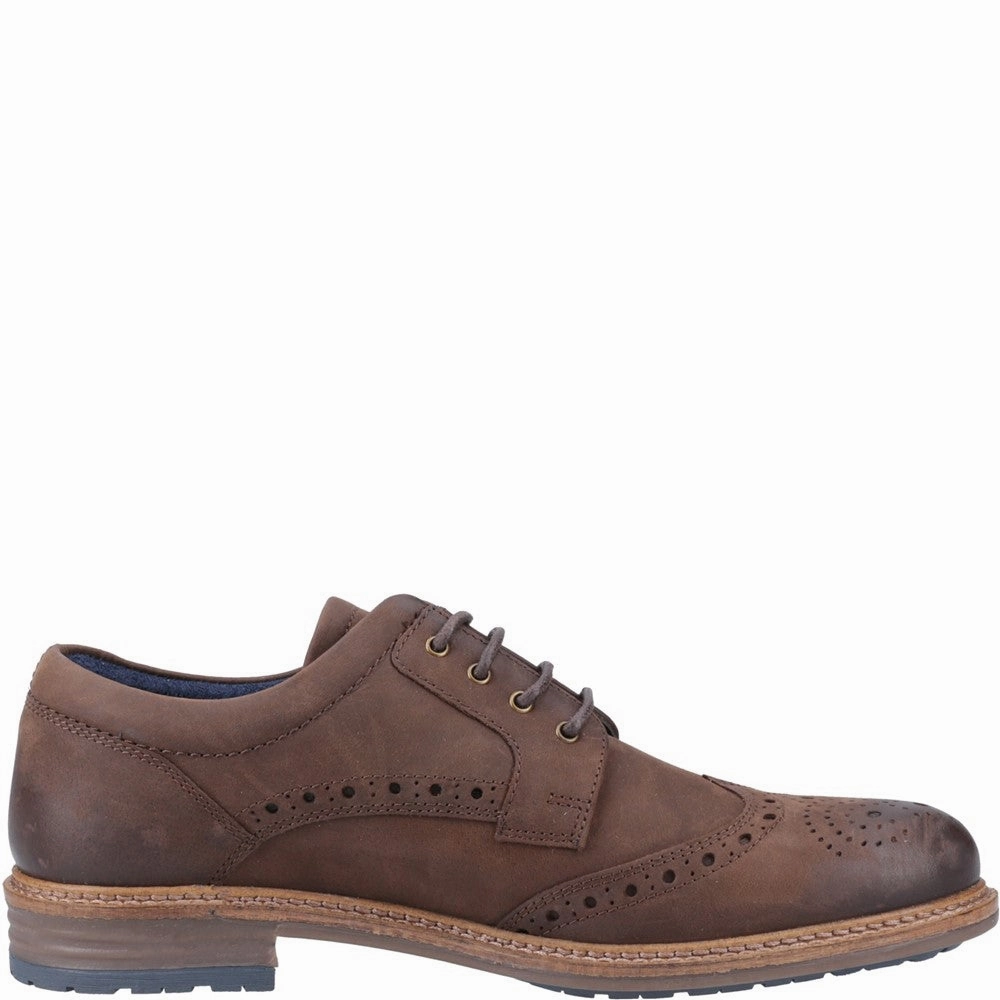 Executive Look Everyday Comfort Hush Puppies Jayden Brogue