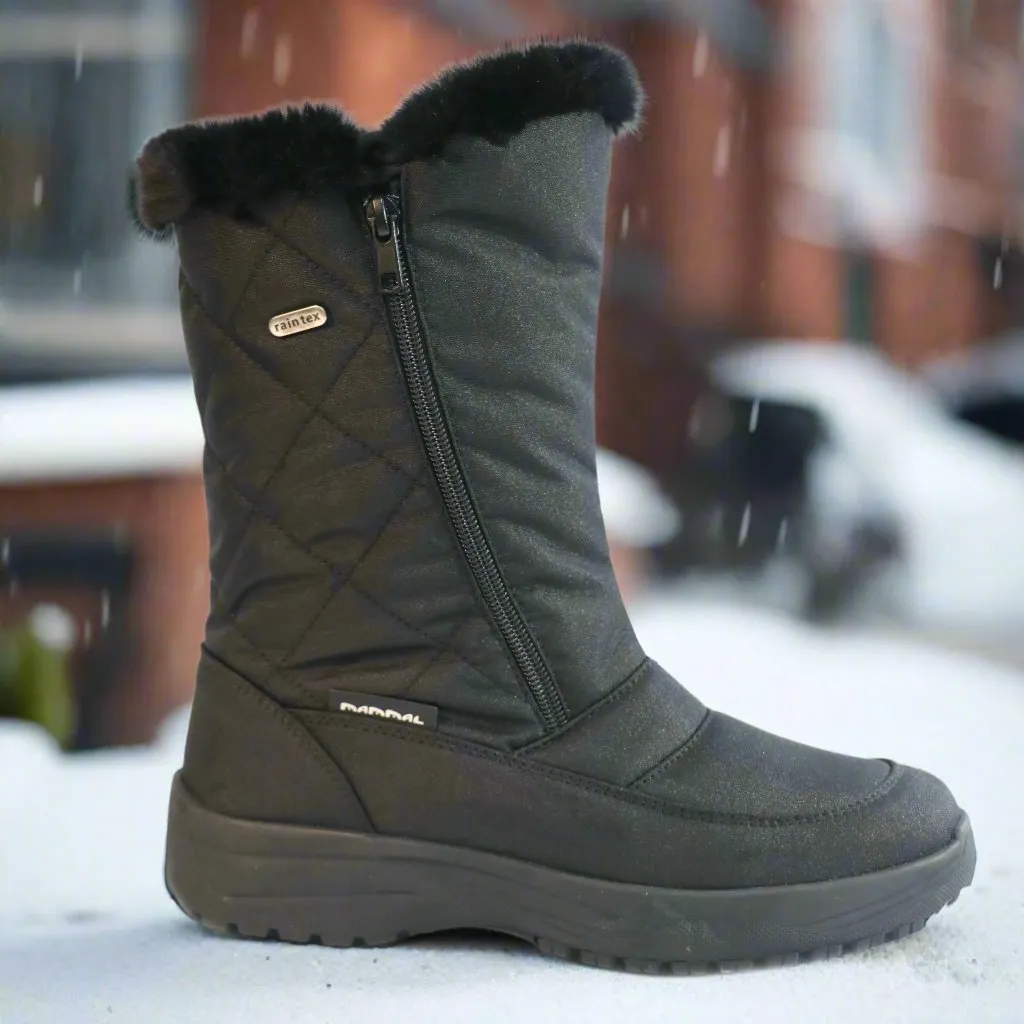 North Face Snow Boots Shellista Mammal Seren OC Black Women's Winter Boots