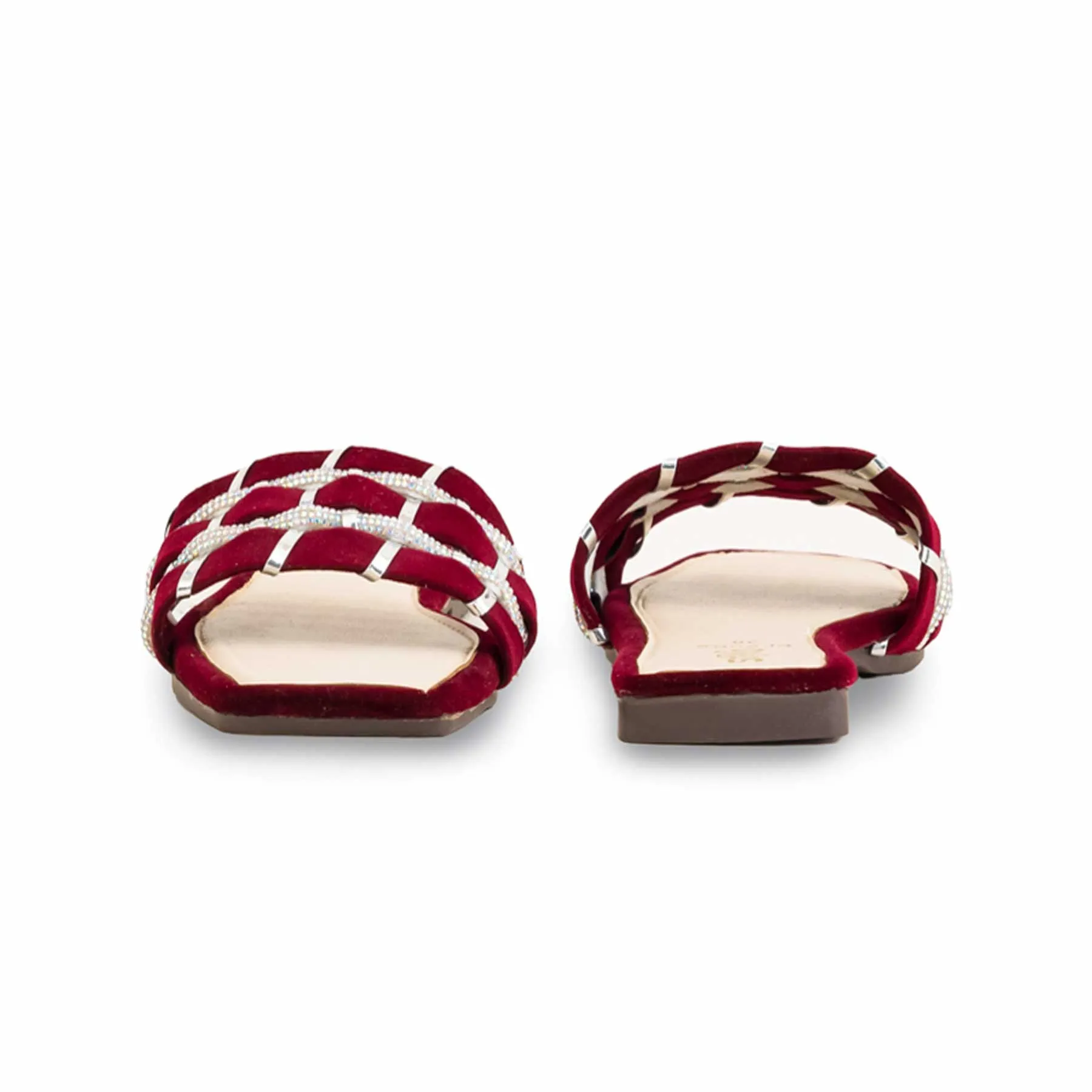 Koala Bear Slippers Maroon Casual Women Slipper CL2002