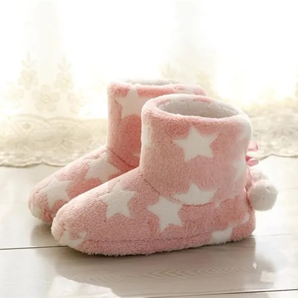 Women's Casual Star Pattern Home Indoor Cotton Shoes 81897701S Adidas 2000 Shoes