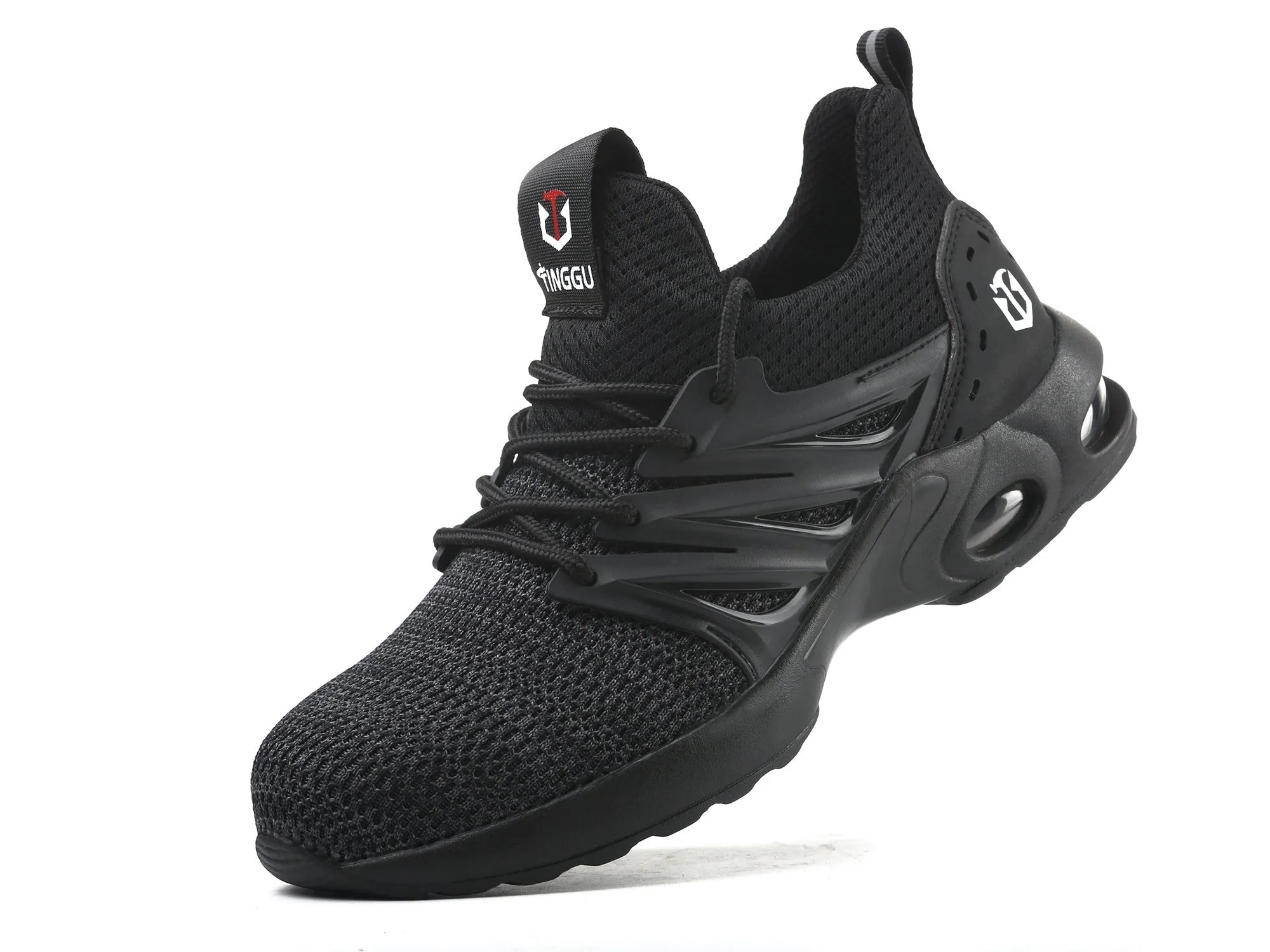 Men Steel Toe Work Shoes for Women Lightweight Fashionable Safety Sneakers with Air Cushion Composited Toe Shoes Asics Shoe Fit Finder