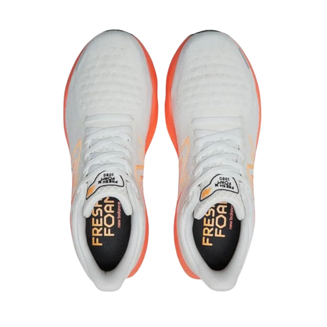 Men's Fresh Foam x 1080v12 - White with Orange (D Width) New Balance 410 Ladies