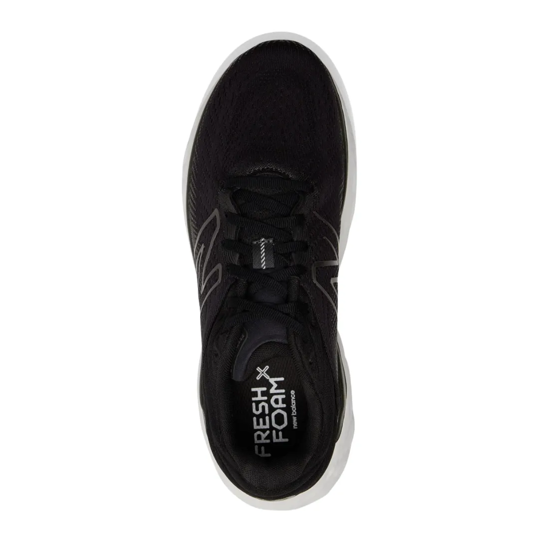 White New Balance Running Shoes Men's Fresh Foam x 840v1 - Blacktop with Black (D Width)