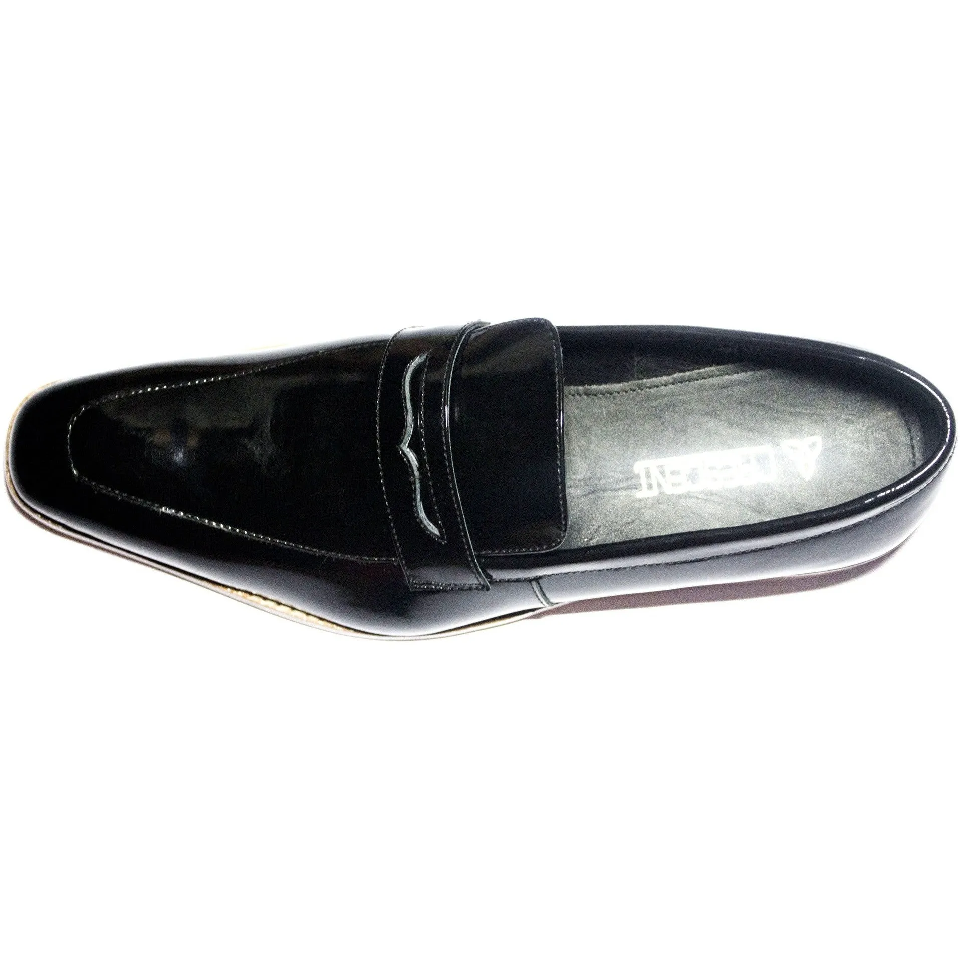 Armani Dress Shoes Men's Genuine Leather Formal Dress Black Shoes by ENAAF #CRSCA17