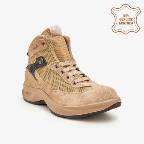 Men's Suede Leather Boots Bally Dress Shoes