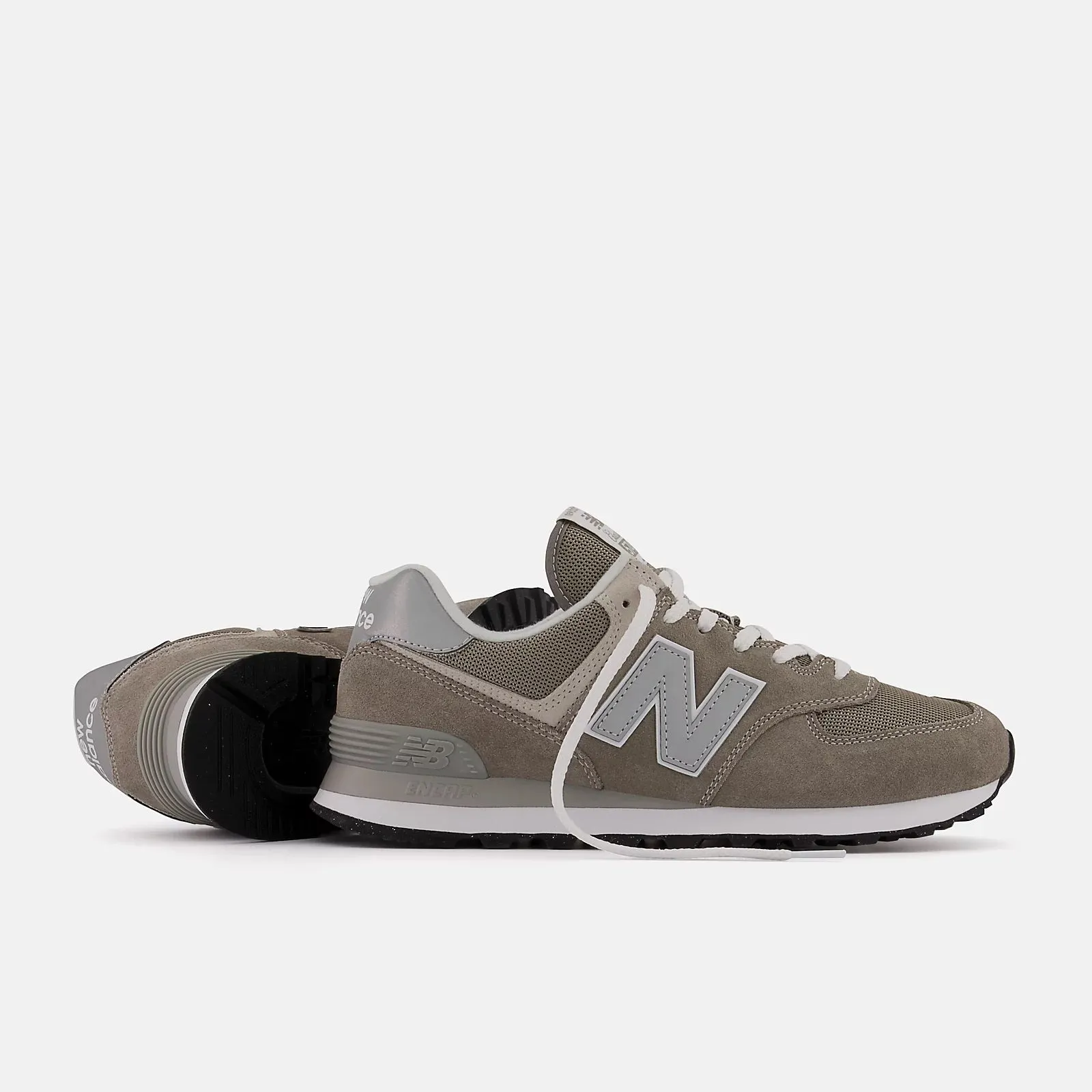 Mens Retro New Balance Men's Wide Fit New Balance ML574 Running Trainers - Exclusive ENCAP