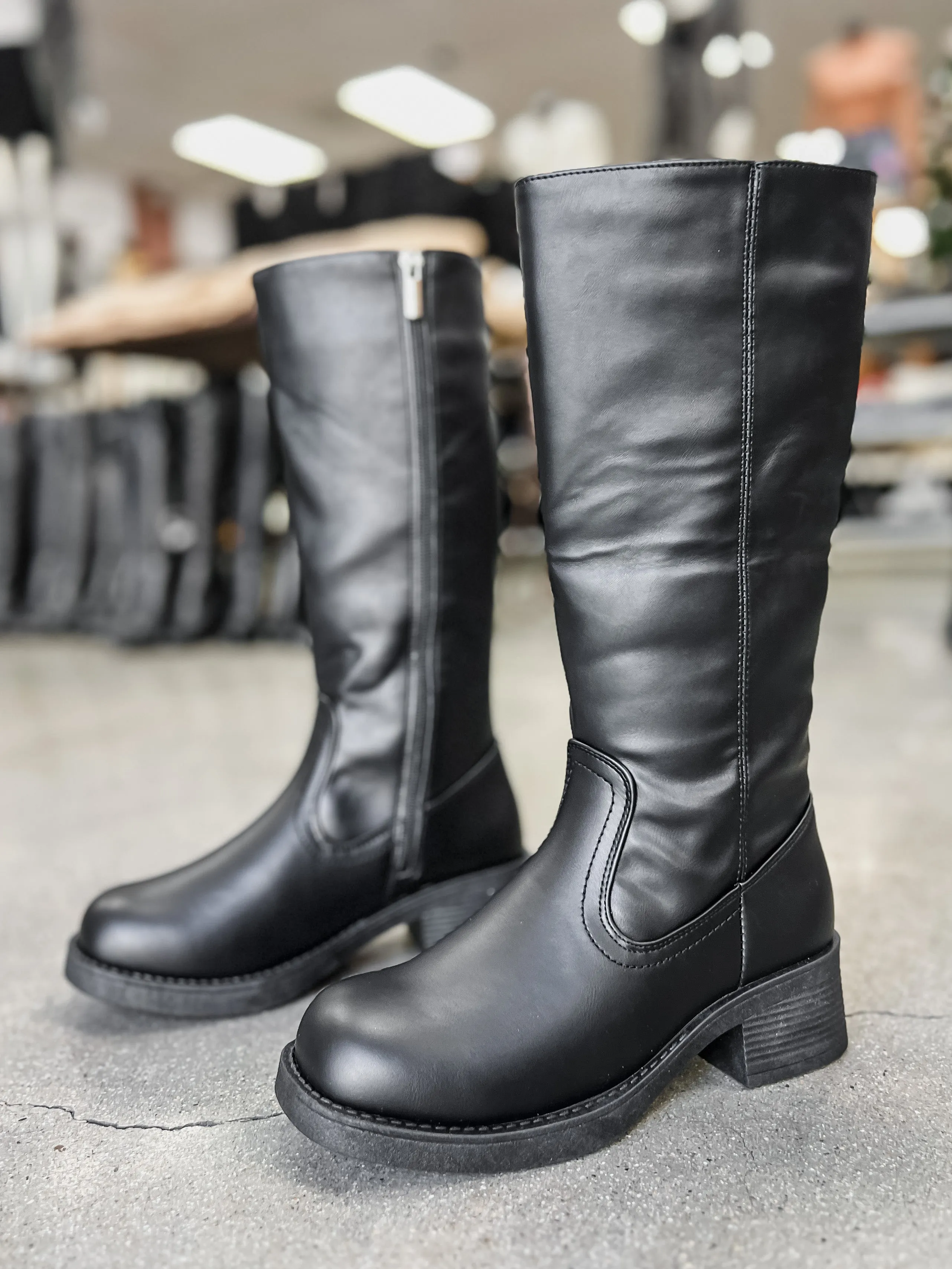 Mercedes Knee High Leather Boots Adidas Rivalry Low Shoes