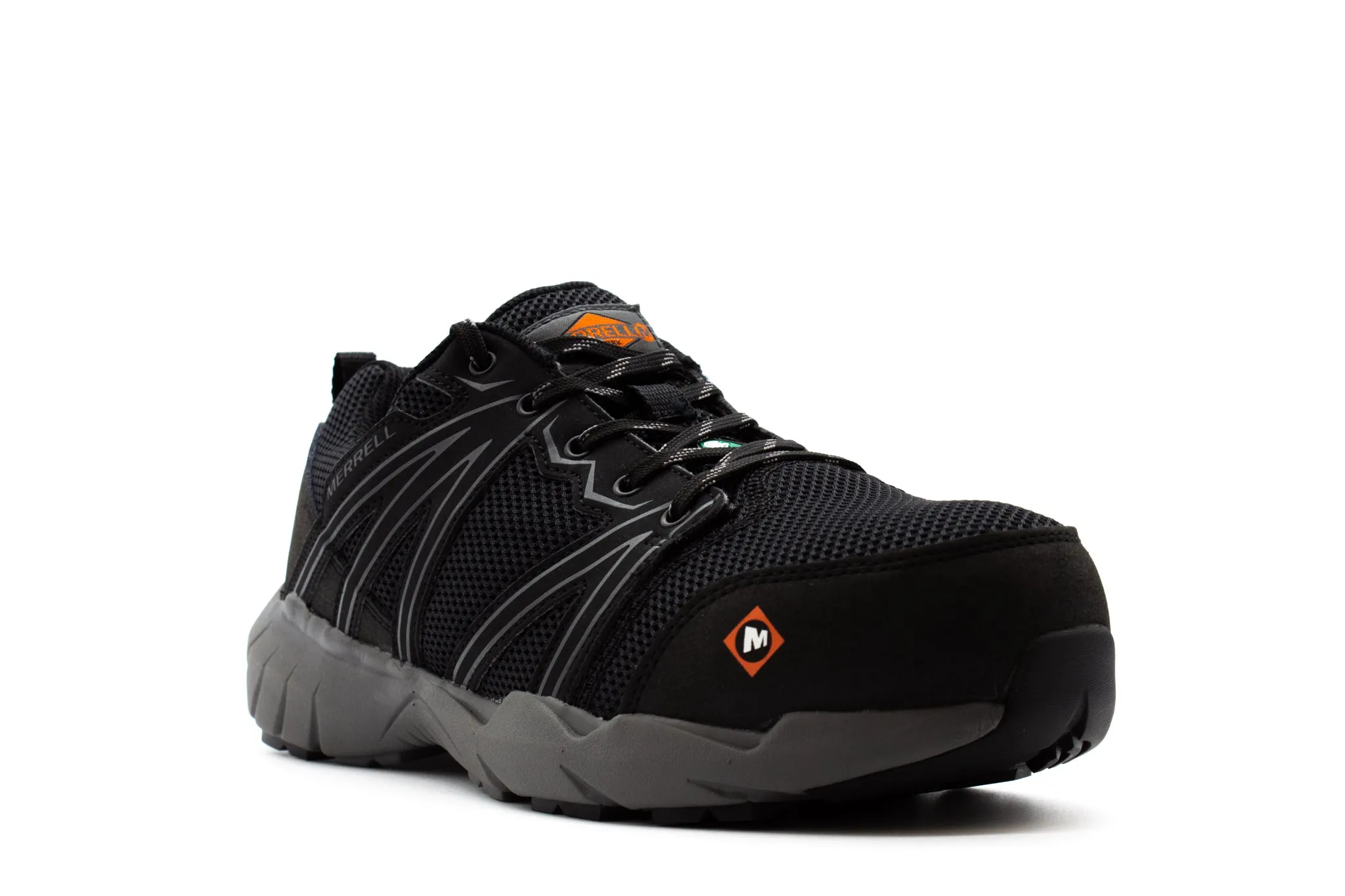 MERRELL WORK Fullbench Superlite Black CP ST Work_boots