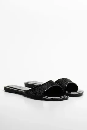 Mesh Sandal Black Dana Sandals