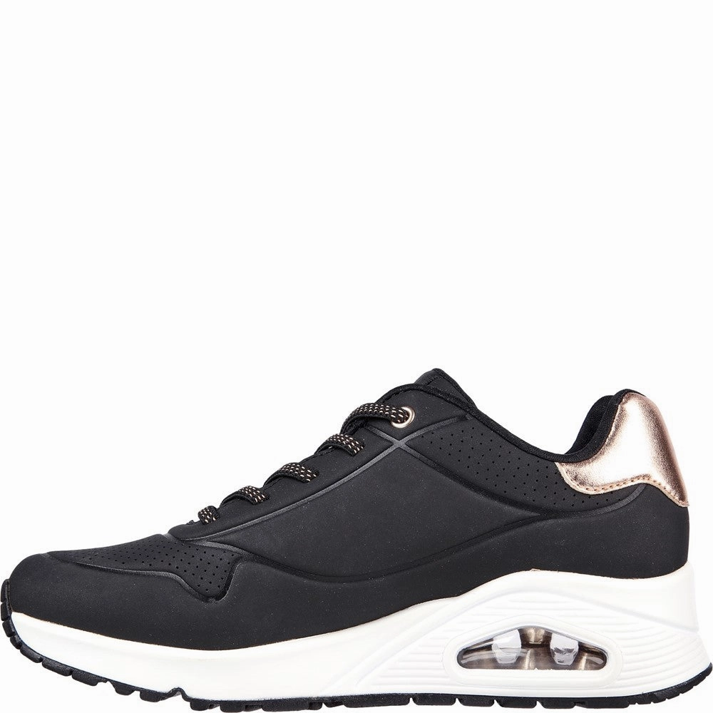 Skechers Uno - Shimmer Away Trainer LaceUp