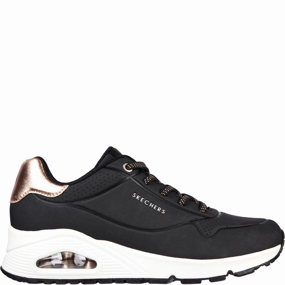 Antibacterial Skechers Uno - Shimmer Away Trainer