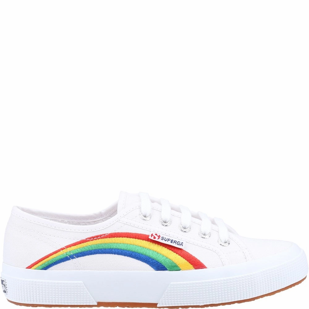 Superga 2750 Rainbow Embroidery Trainer running with friends shoes Hydrophilic