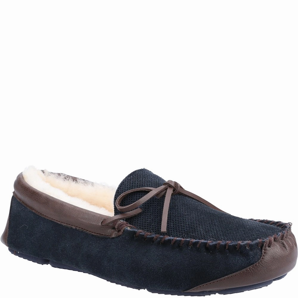 Port Step Cotswold Northwood Sheepskin Moccasin Slipper