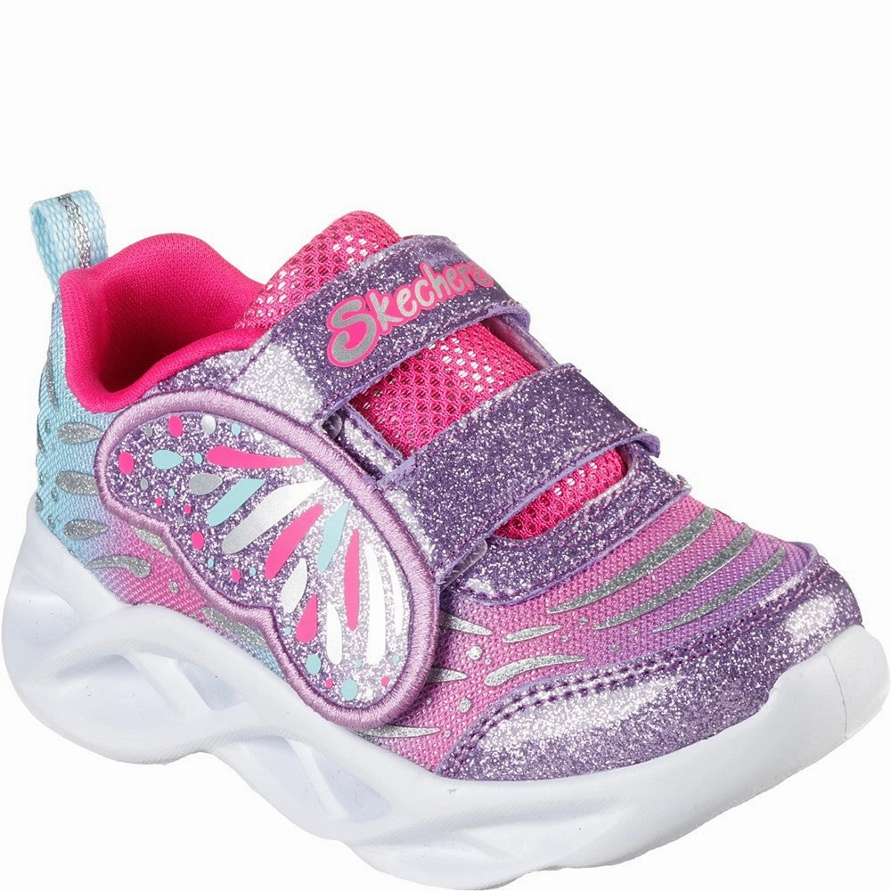 Skechers Twisty Brights Wingin' It Trainers Urban Chill