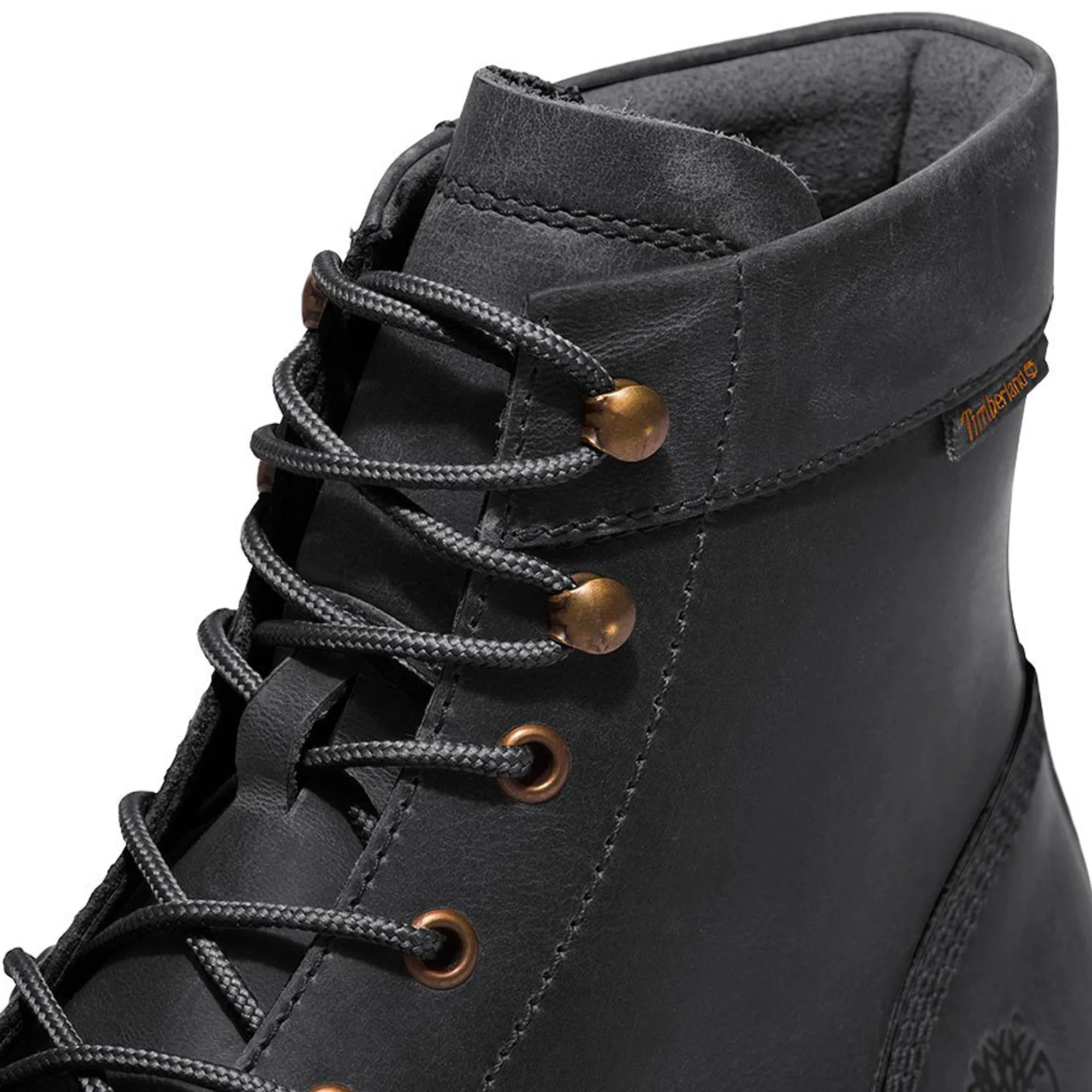 Shock   Absorbing Midsole Elastic Collar Timberland Newmarket 2 Rugged Boot - Black Full Grain Leather