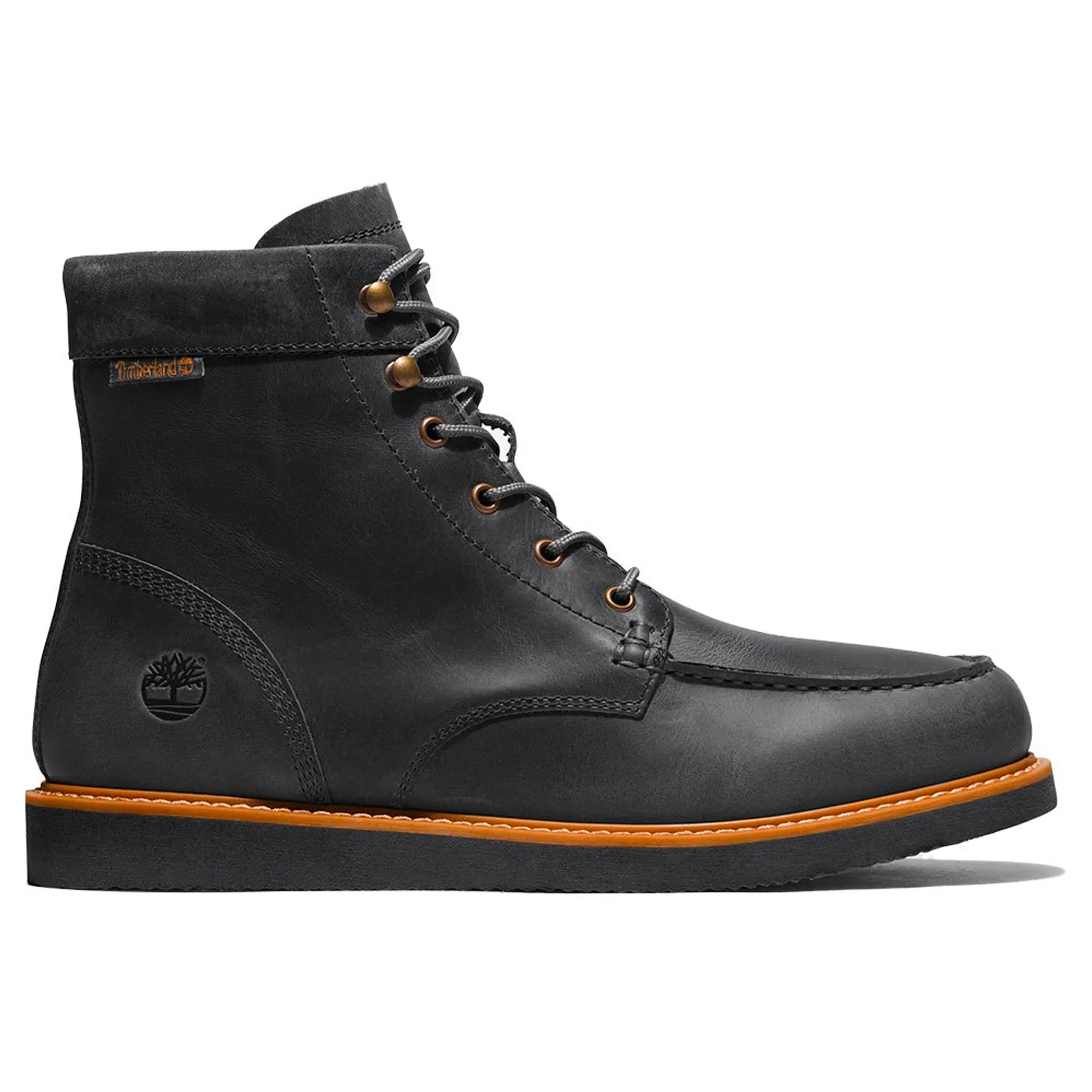 Transitional Season Timberland Newmarket 2 Rugged Boot - Black Full Grain Leather