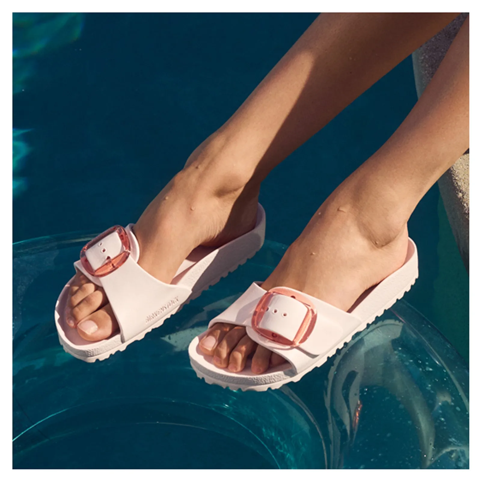 Outdoor Walking Comfort Hot Fashion Women's Birkenstock, Madrid Big Buckle EVA Sandal - Narrow Fit