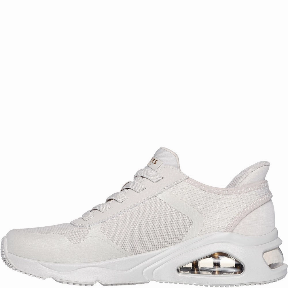 low - arch - feature shoes Skechers Tres-Air Uno Easy Steppers Trainers