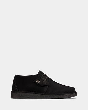Flat Design Desert Trek (m) Black Suede