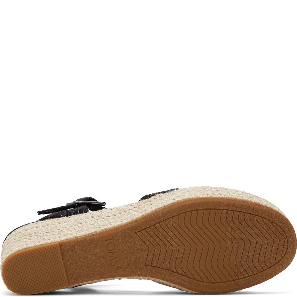 Comfortable For Walking Outdoor Flats TOMS Audrey Espadrille