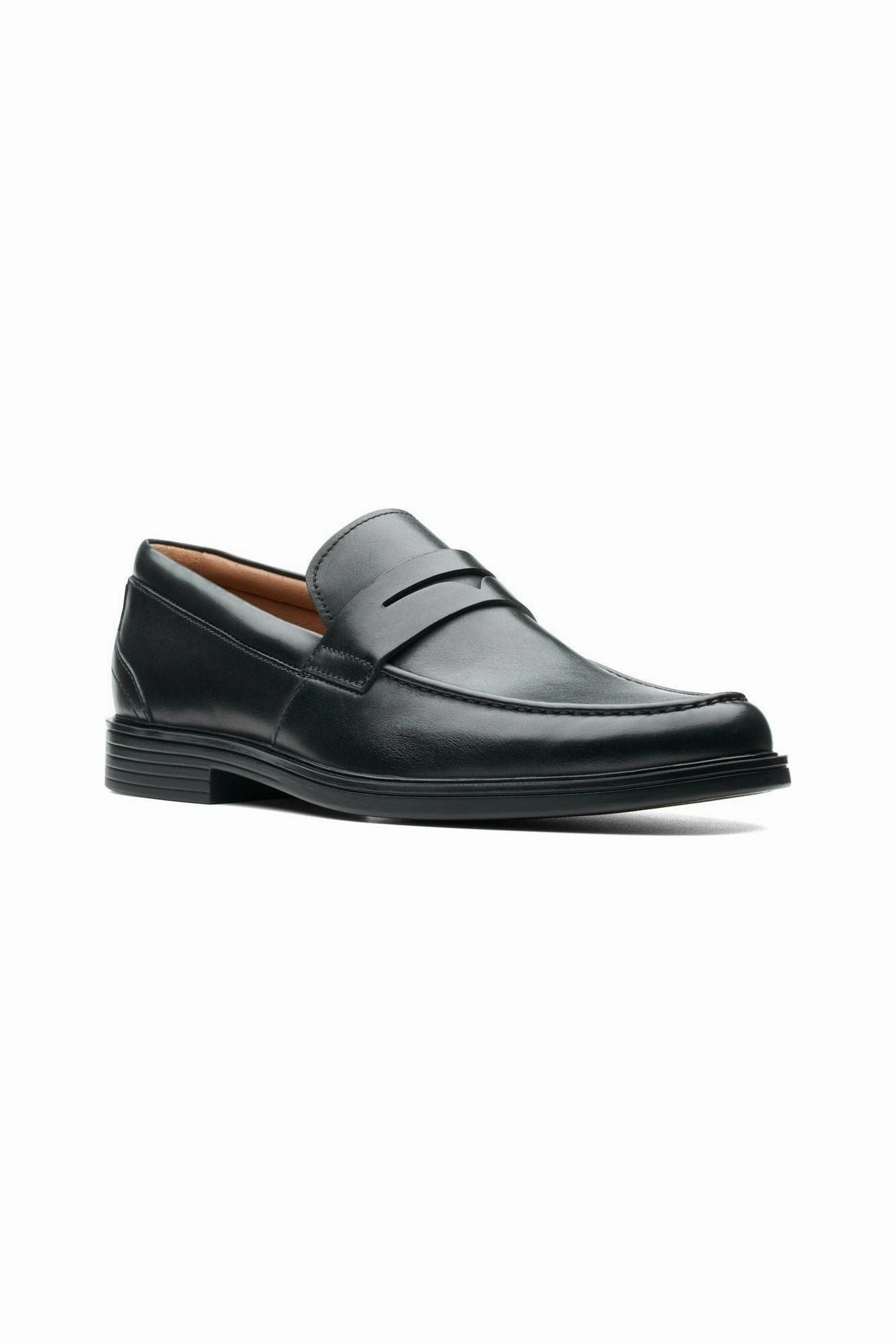 Street Calm Step Free Clarks Un Aldric Step black leather