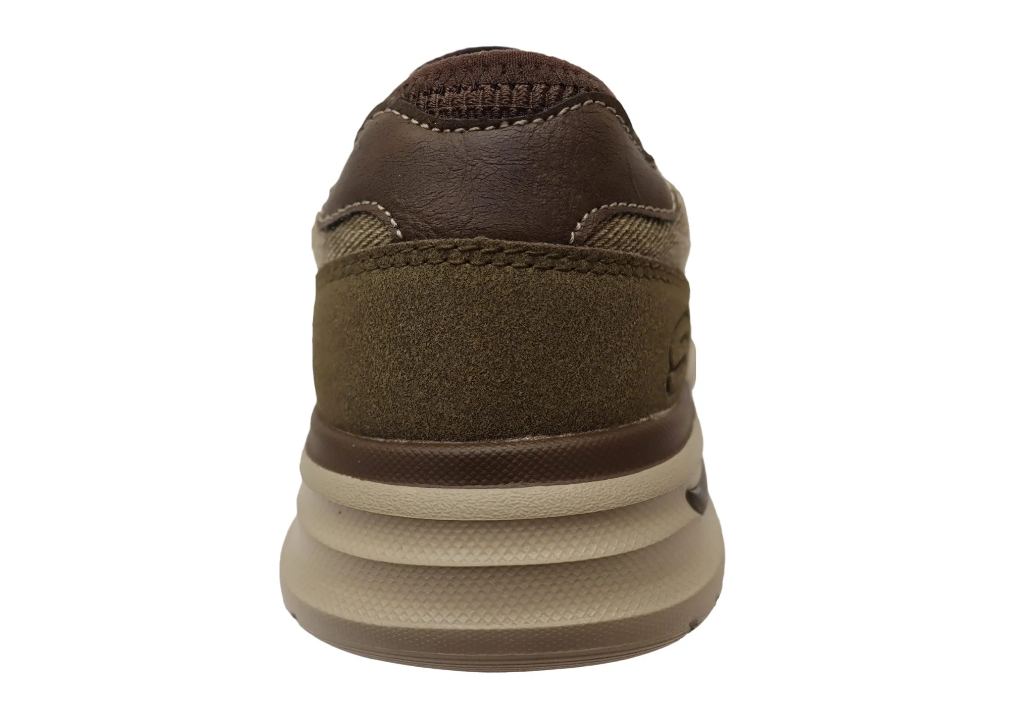 Style Chunky Loafers Skechers Mens Arch Fit Vortell Rothler Comfortable Slip On Shoes