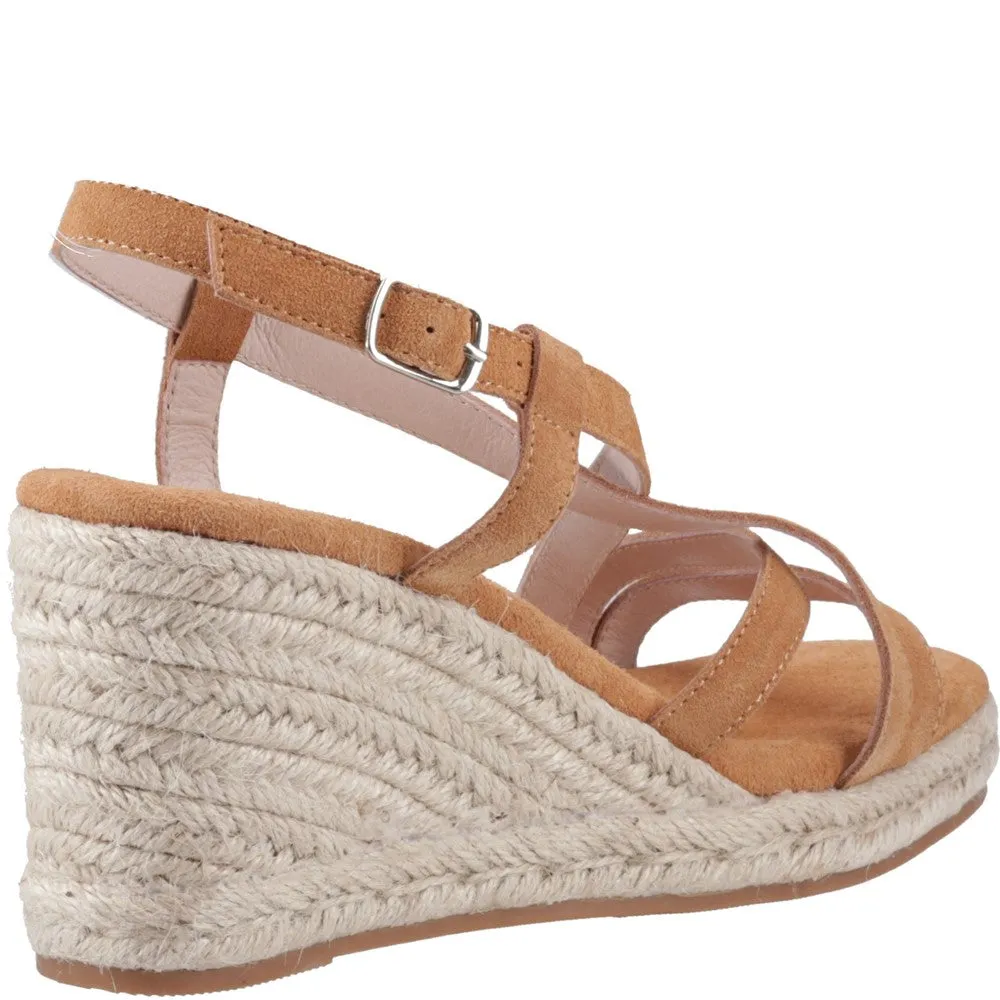 Hush Puppies Jenny Espadrille Wedge Sandal Strappy All-Occasion