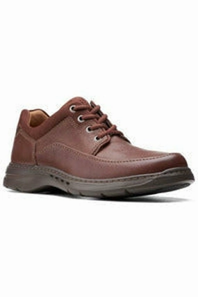 Clarks Un Brawley Lace mahogany ergonomic Everyday Fit