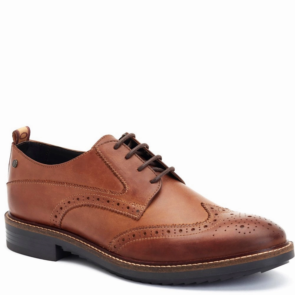 Base London Nashville Brogue Shoes Team Fit Lead Walk