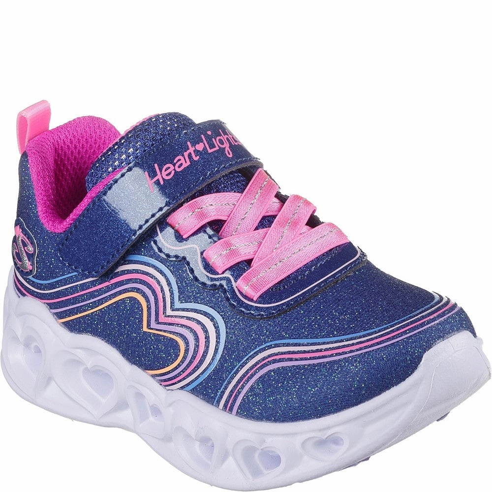 Skechers Heart Lights - Retro Hearts Shoes Ride Friendly