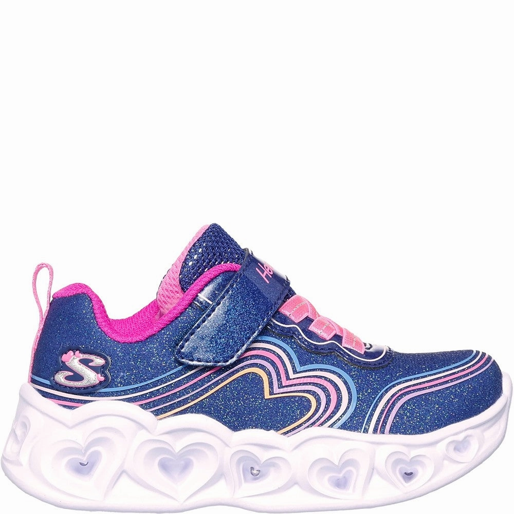 Skechers Heart Lights - Retro Hearts Shoes Pasture Run