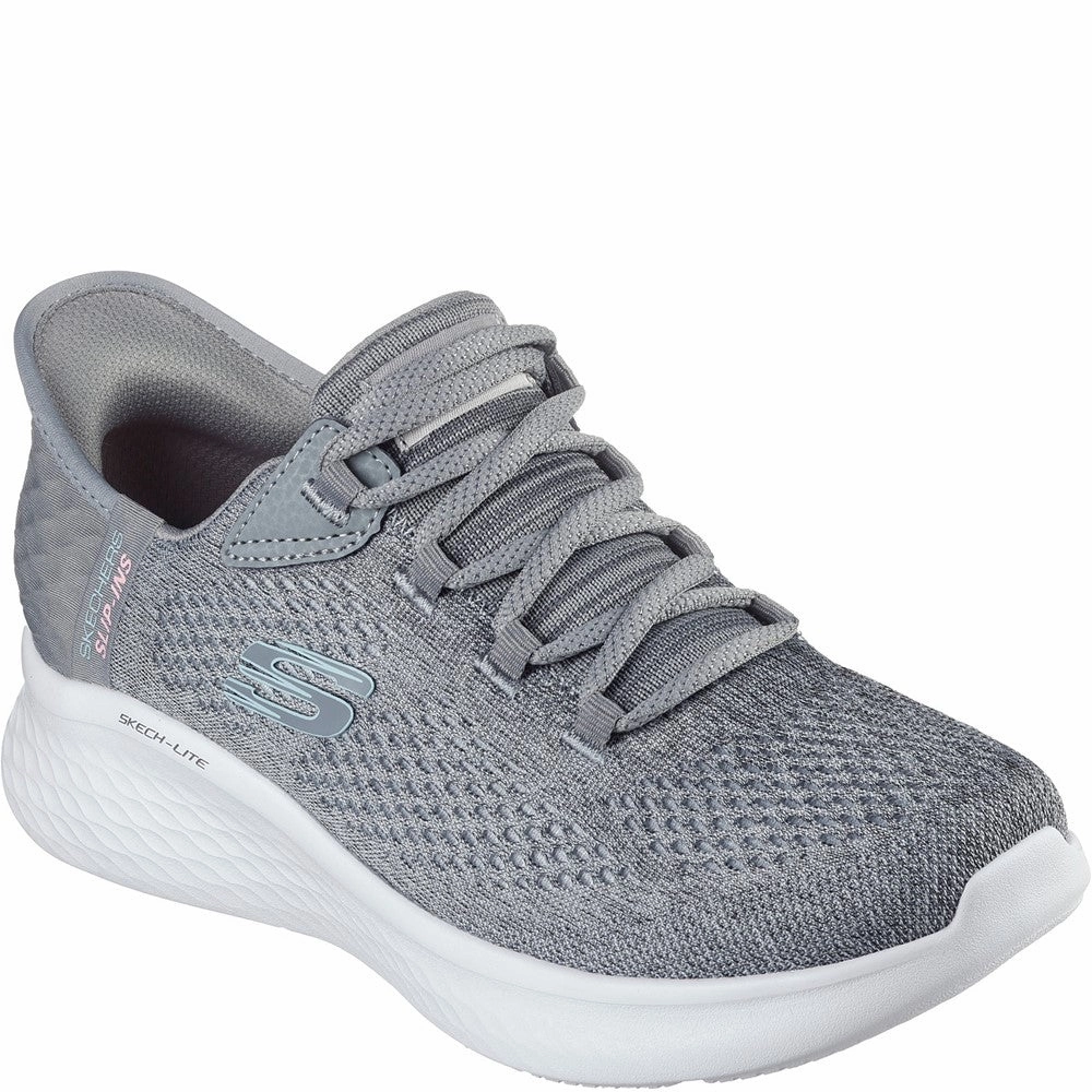 Skechers Skech-Lite Pro Natural Trainer Urban Sleek Velcro Design