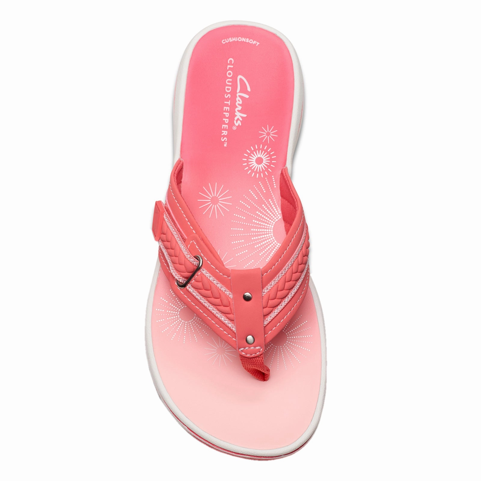 Women's Clarks, Breezey Sun Sandal No Effort Blossom Jog
