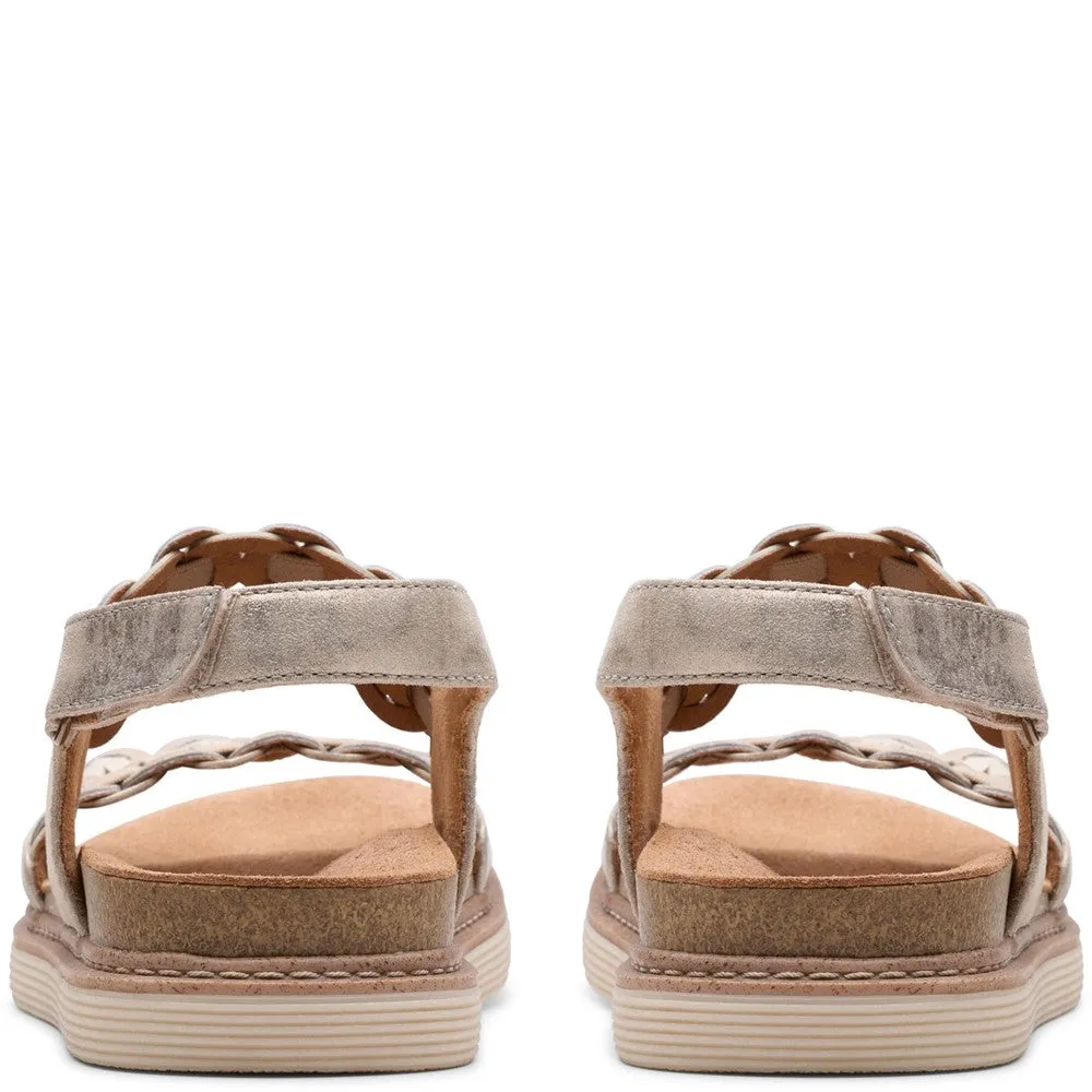 Sunshine Fit Clarks Arwell Glide Sandals
