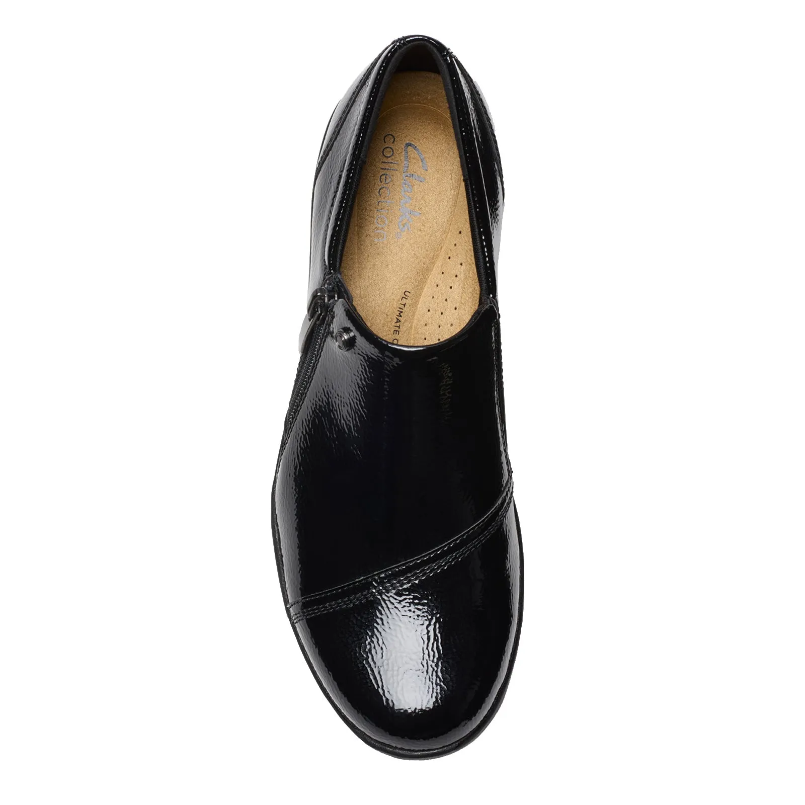 Women's Clarks, Suttyn Zip Bootie Comfort Fit