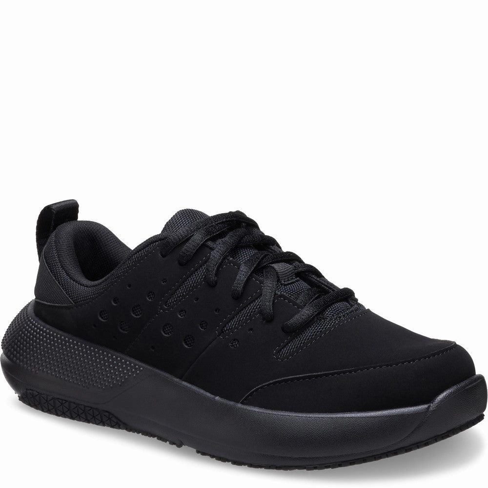 Crocs On the Clock Work Sneaker running - community countryside running option