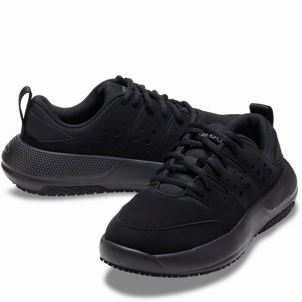 terrain - specific shoes high - visibility Crocs On the Clock Work Sneaker