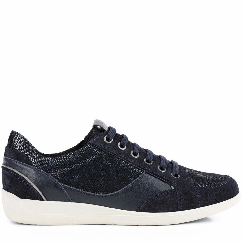 Modern Texture Geox Myria Trainers